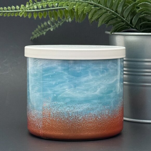 BBW At the Beach Bath & Body Works 3 Wick Candle - Picture 2 of 10